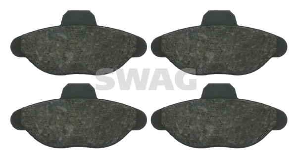 set placute frana,frana disc 70 91 6082 SWAG